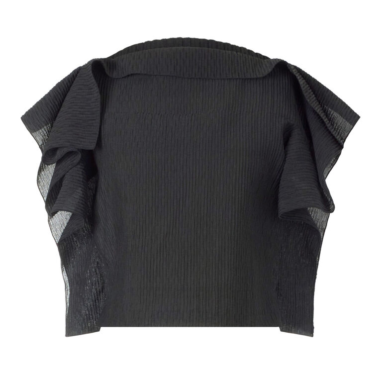 Rivera Short Sleeve Crinkled Top image number null