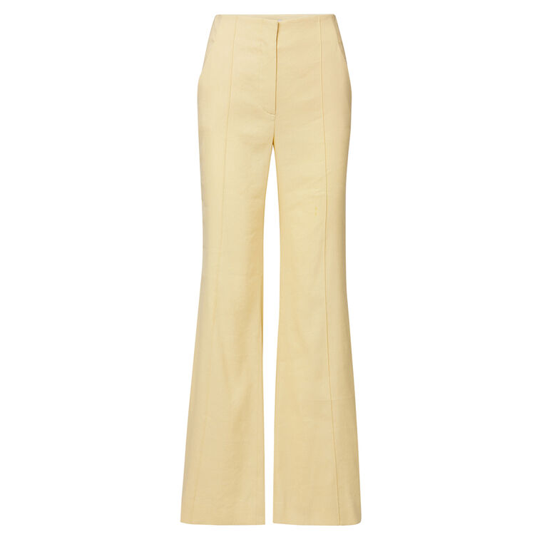 Komi Stretch-Linen Pant image number null