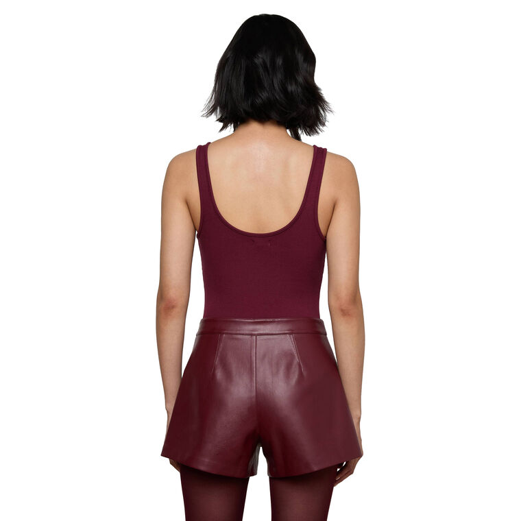 Nica Scoop Neck Tank Bodysuit image number null