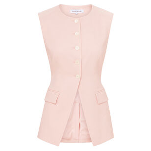 Lois Linen Vest Top