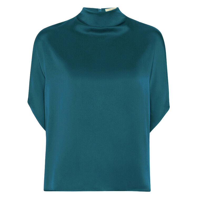 Satin Cape Tee image number null