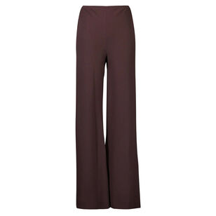 Stroll Straight-Leg Silk Pant