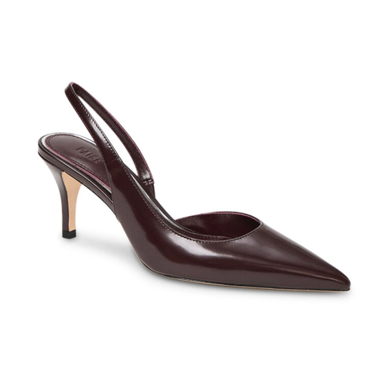 Aven Leather Slingback Heel image number null