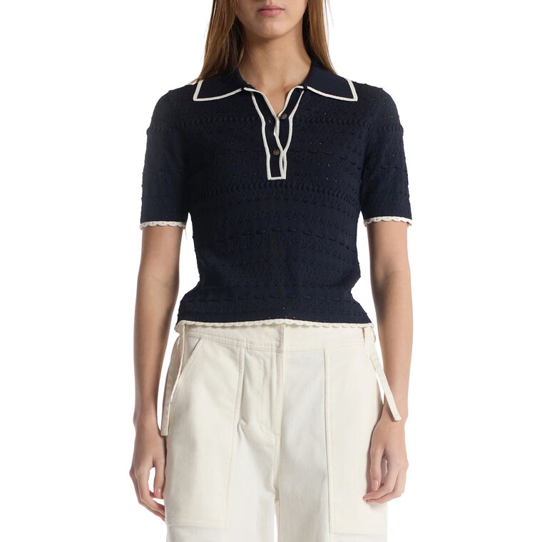 Ruthy Polo Sweater image number null