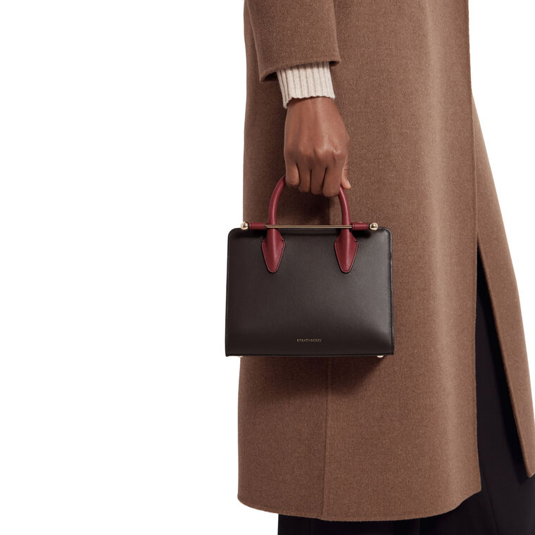 Mini Leather Tote Bag image number null