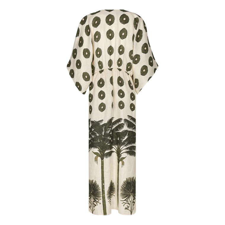 Topacio Linen Maxi Dress image number null
