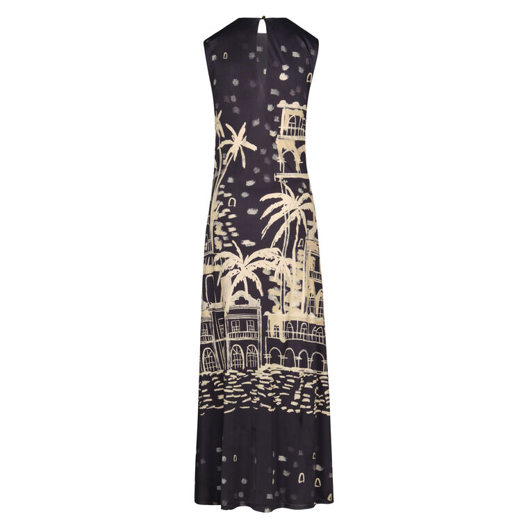 Cardinal Direction Sleeveless Ankle-Length Dress image number null