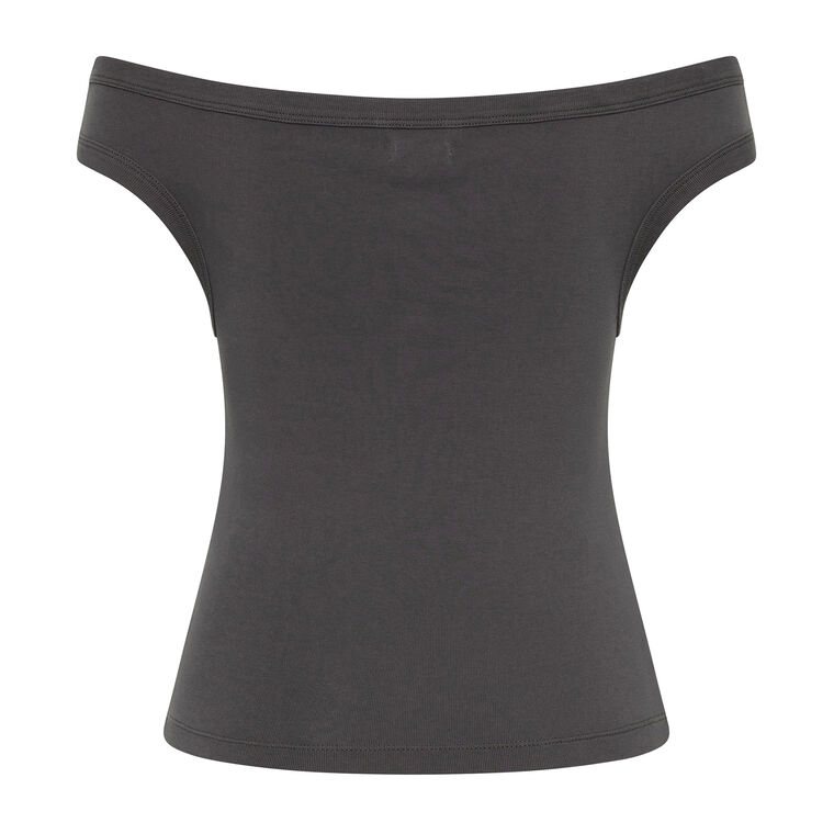 Cotton Off-The-Shoulder Top image number null