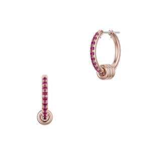 Ara Rose Pave Earrings