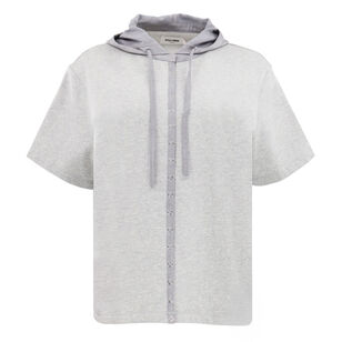 Lucky Short Sleeve Hooded Shirt