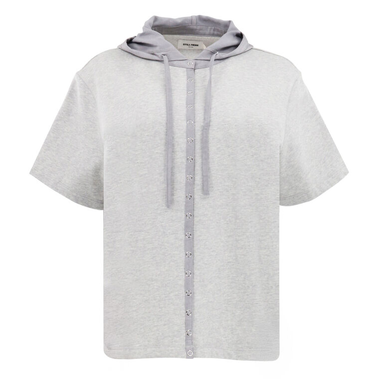 Lucky Short Sleeve Hooded Shirt image number null