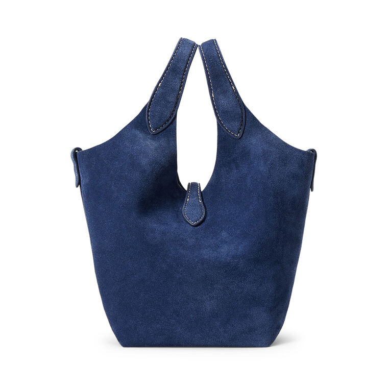 Polo Small Play Suede Crossbody Tote image number null