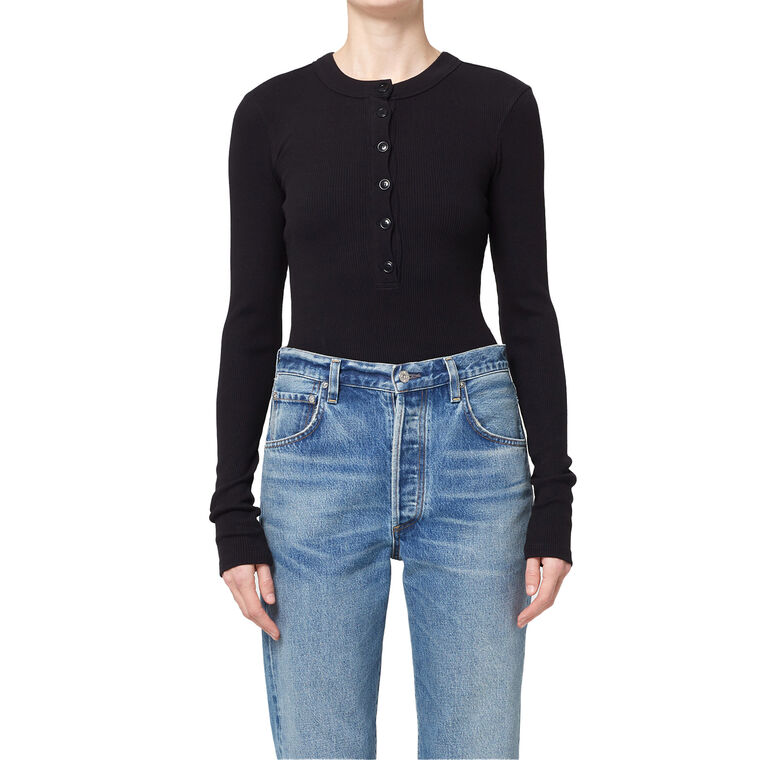 Varra Long Sleeve Henley Top image number null