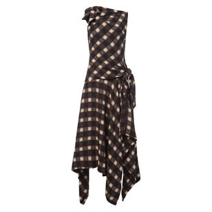 Knotted Midi Dress