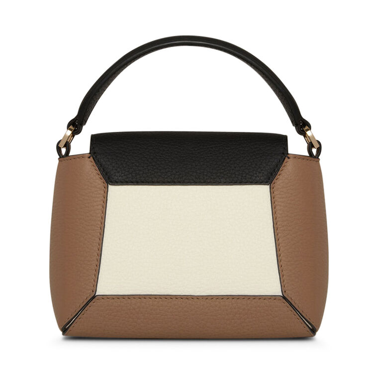 Mosaic Nano Leather Top Handle Bag image number null