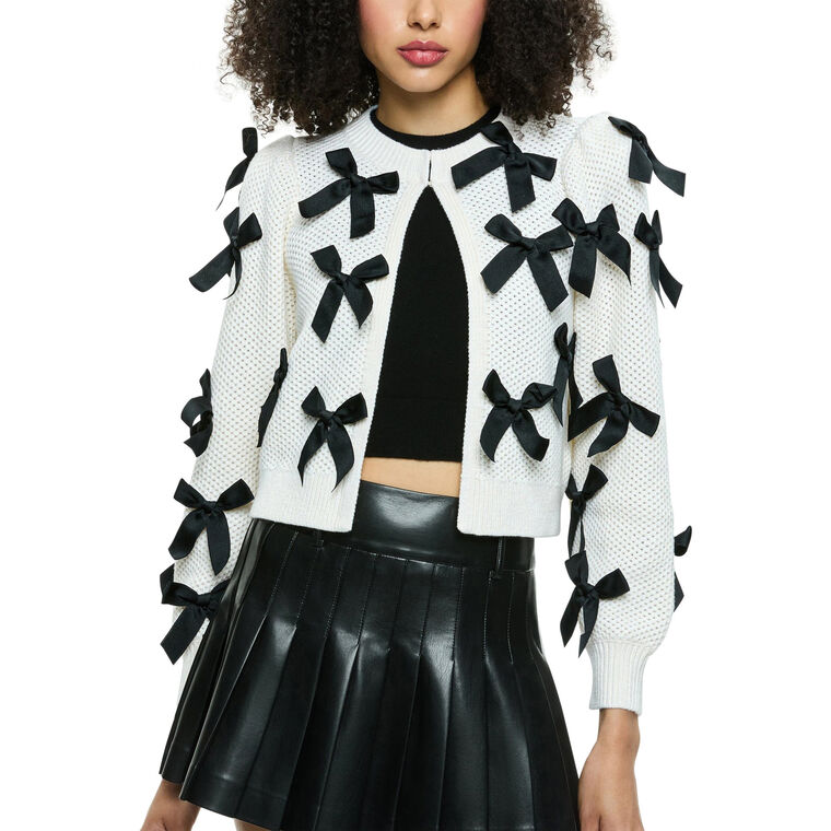 Kitty Bow Cardigan image number null