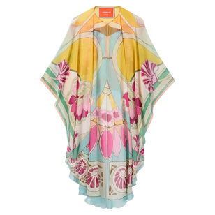 Maria Placee Silk Cape