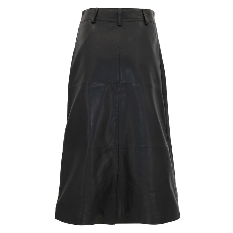 Lilia Leather Skirt image number null