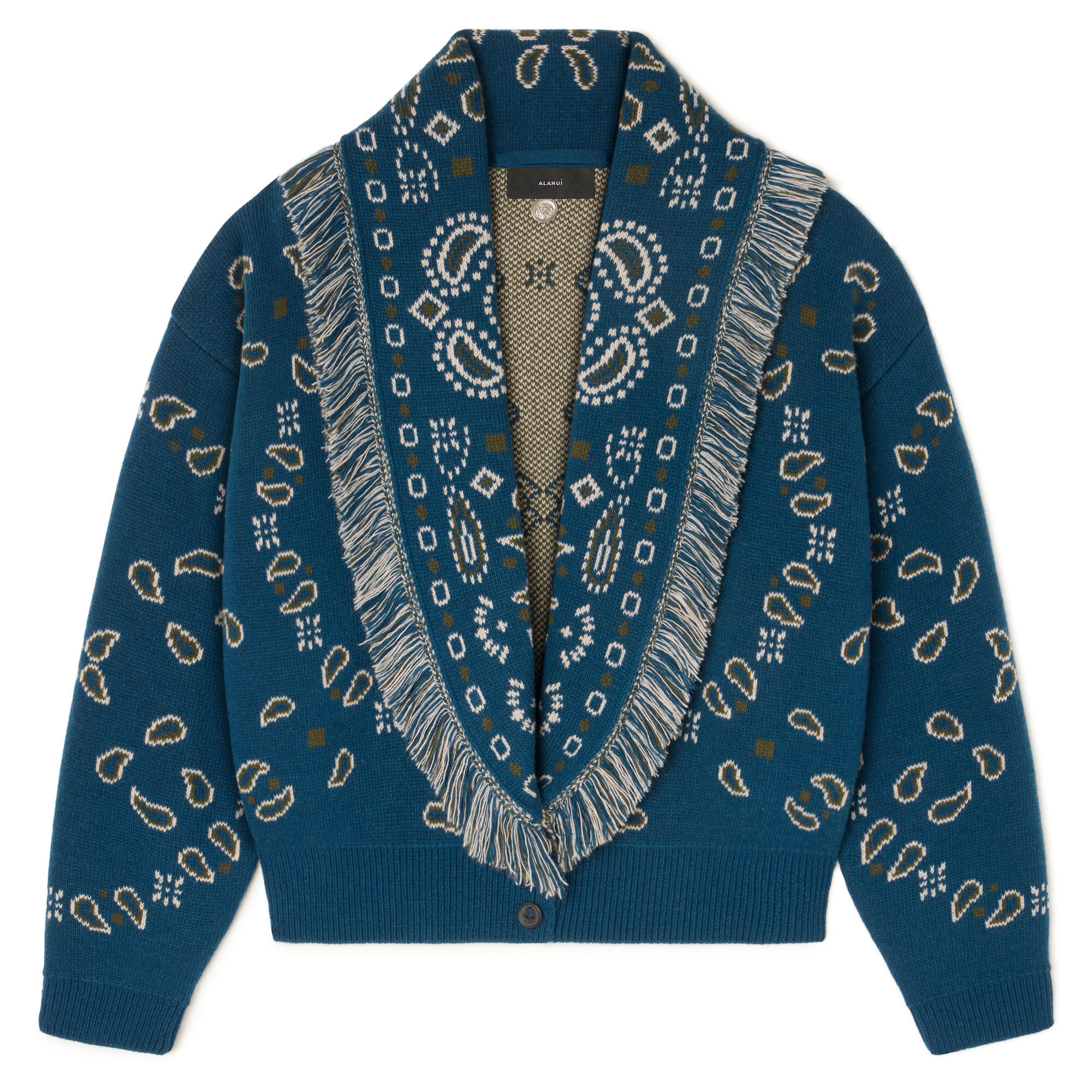 Alanui Bandana Jacquard Cardi-Bomber | Tootsies