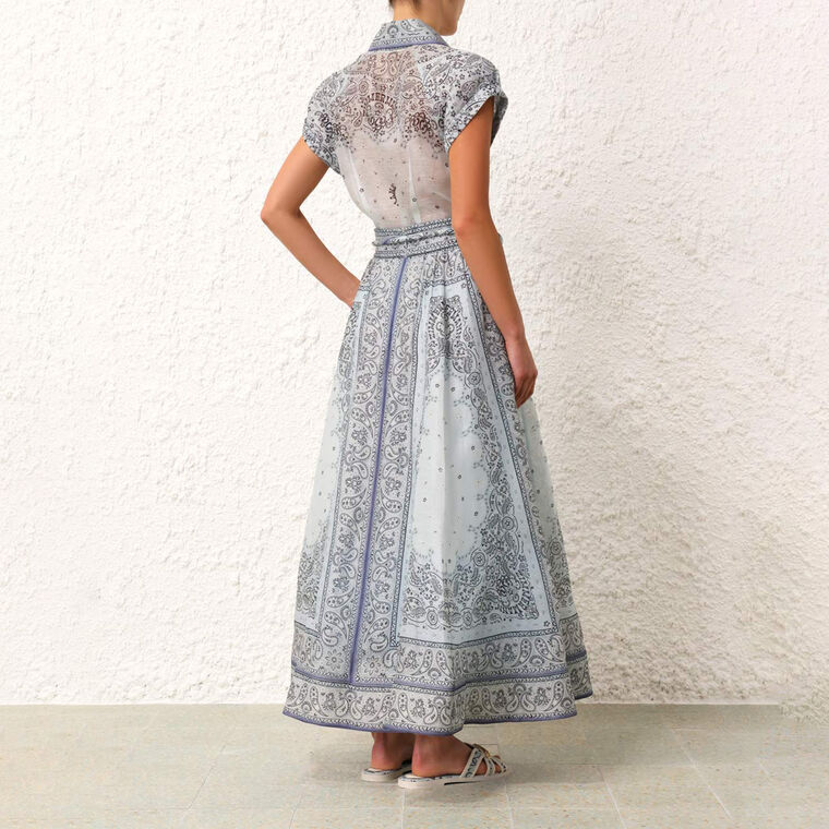Matchmaker Gathered Midi Skirt image number null
