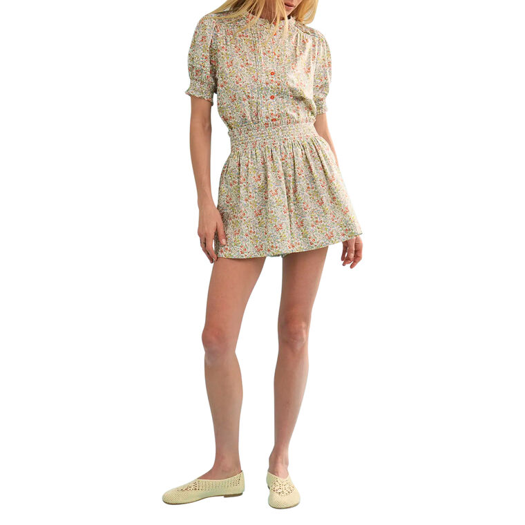 Jemma Smocked Waist Short image number null
