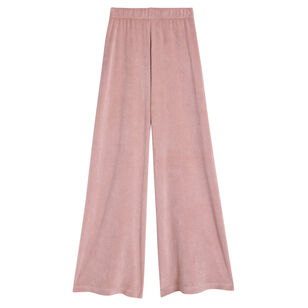 Lito Low-Rise Terrycloth Flare Pants