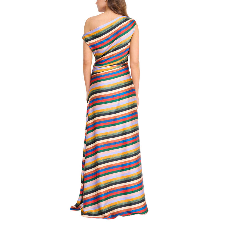 Phare Silk Maxi Dress image number null