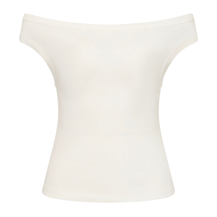 Cotton Off-The-Shoulder Top image number null