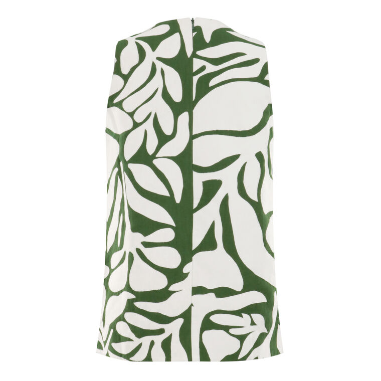 Cosmos Bloom Patch Sleeveless Top image number null