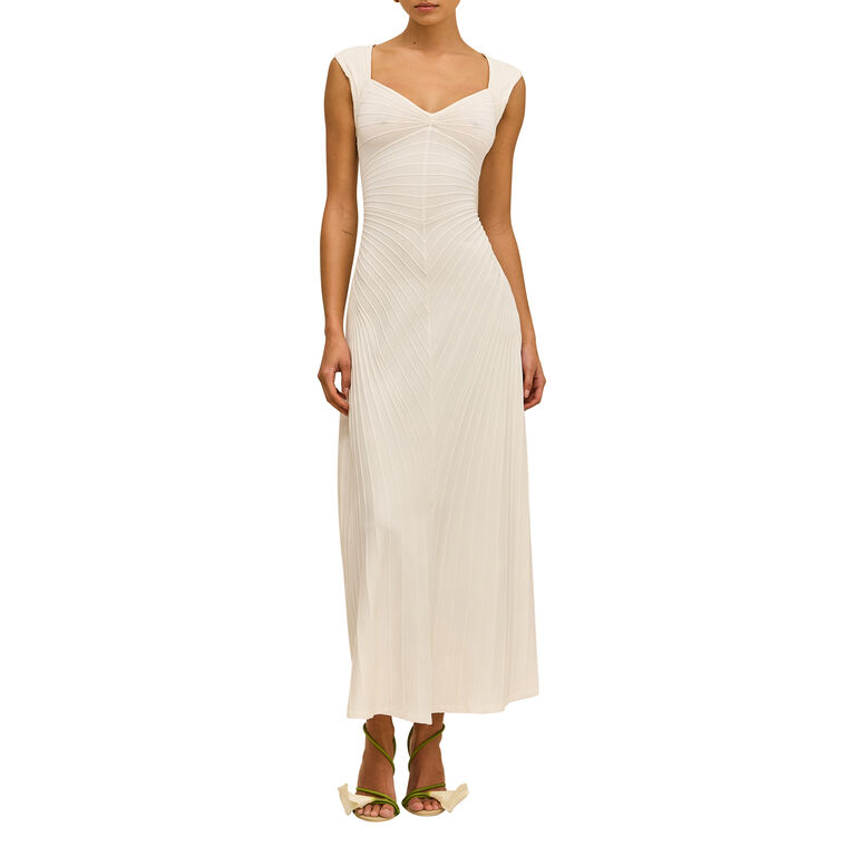Maia Sleeveless Knit Midi Dress image number null