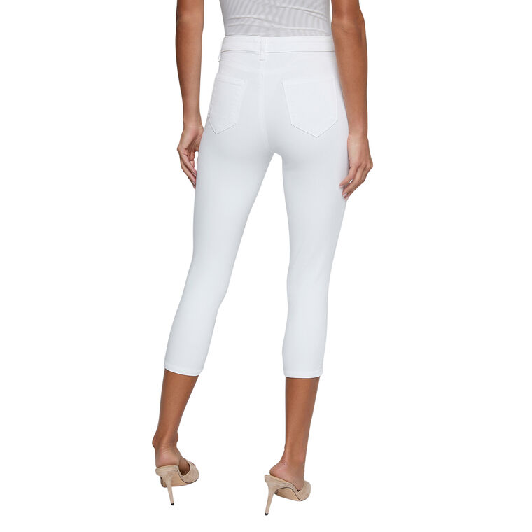 Amaris High Rise Skinny Pedal Pusher Jeans image number null