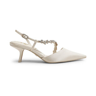 Bonnie Satin Slingback Pump