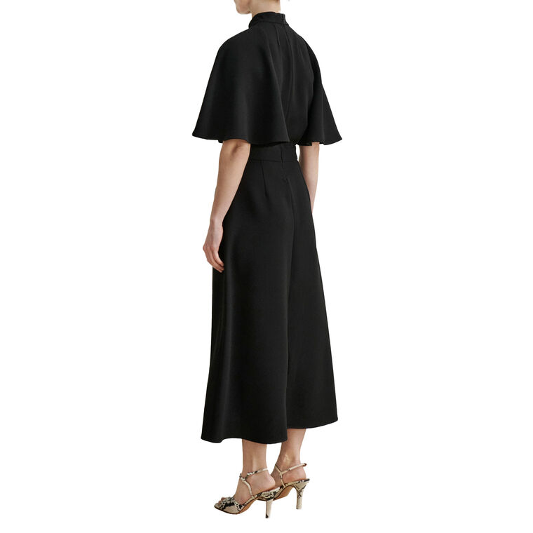 Sister Short Sleeve Mock Neck Midi Dress image number null