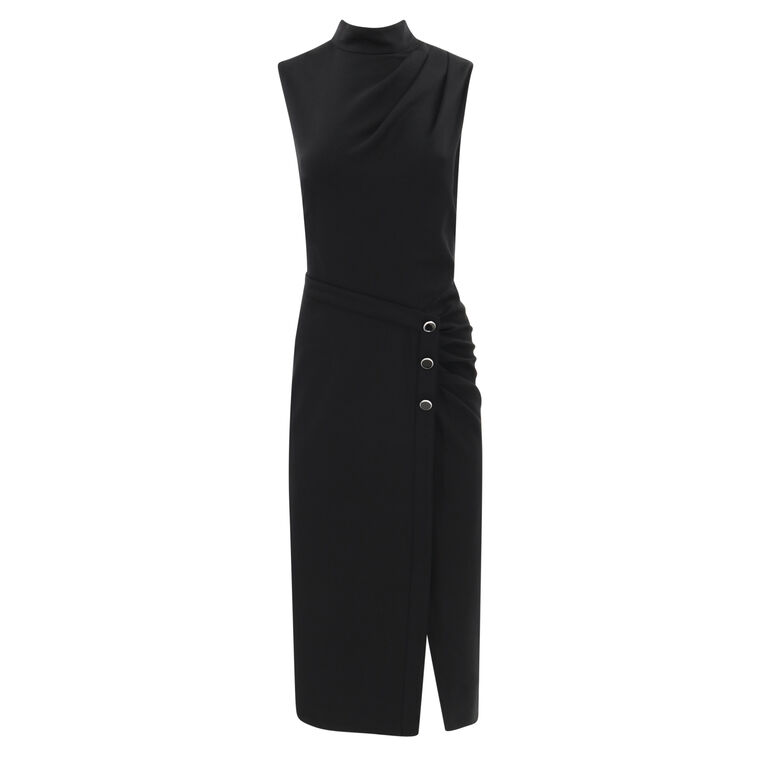 Leona Side Drape Dress image number null