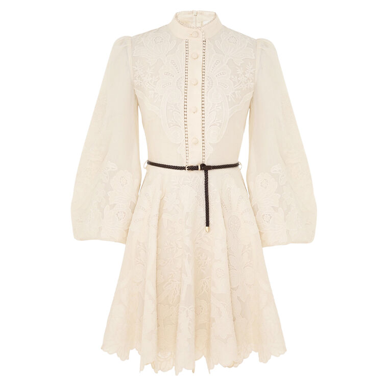 Ottie Embroidered Mini Dress image number null