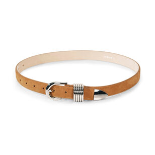 Hollyhock Suede Belt