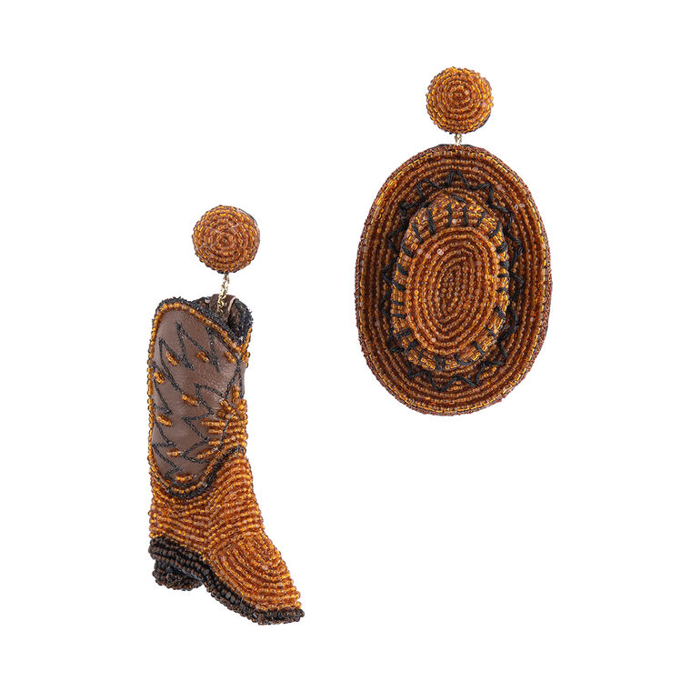Cowboy Earring image number null