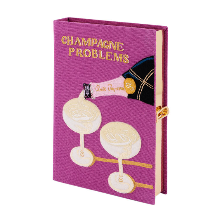 Champagne Problems Book Clutch image number null