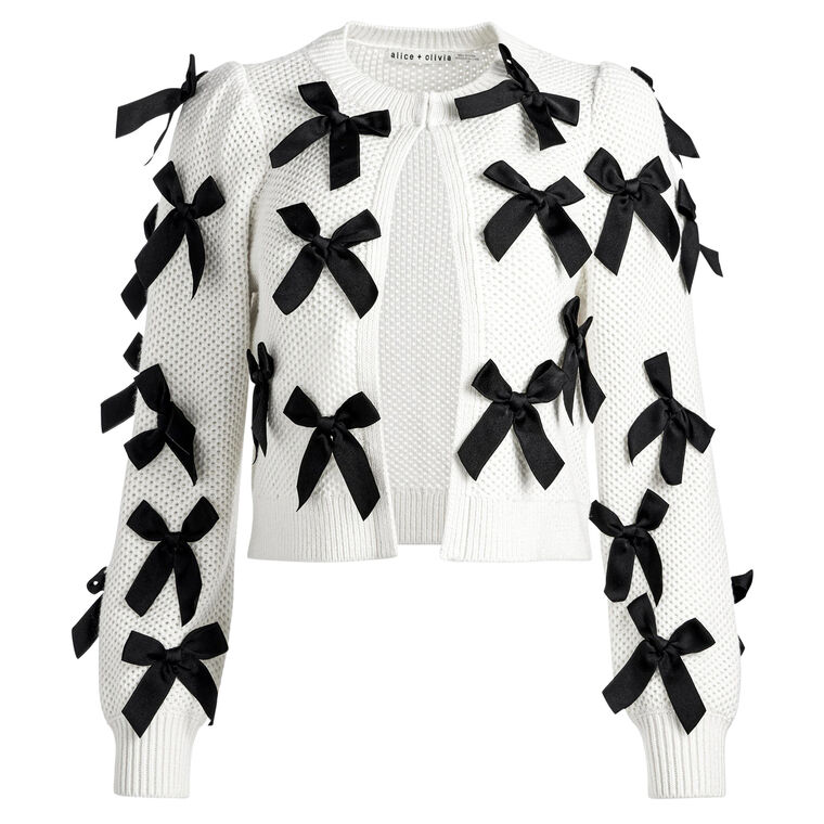 Kitty Bow Cardigan image number null