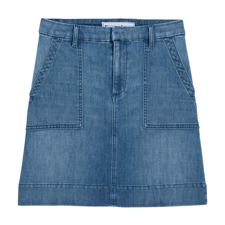 Jameson Mid-Rise Denim Mini Skirt image number null