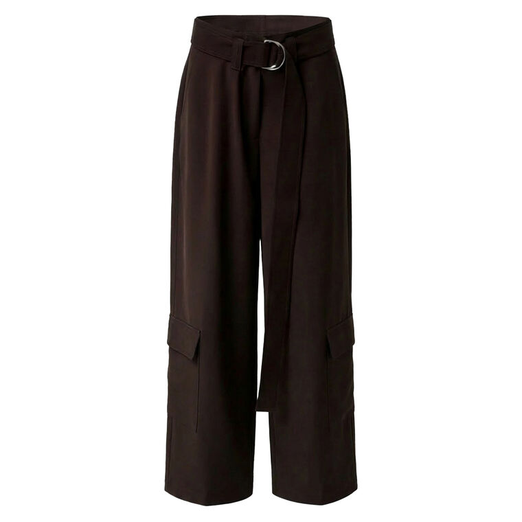 Zula Belted Wide-Leg Pants image number null