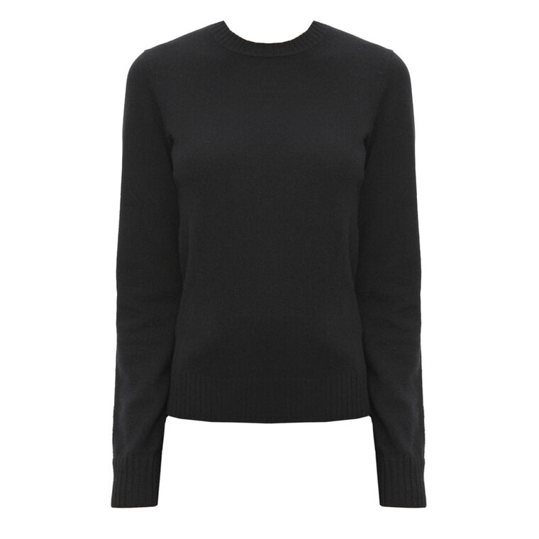 Classic Crew Neck Cashmere Sweater image number null
