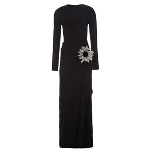 Drape Cutout Dress