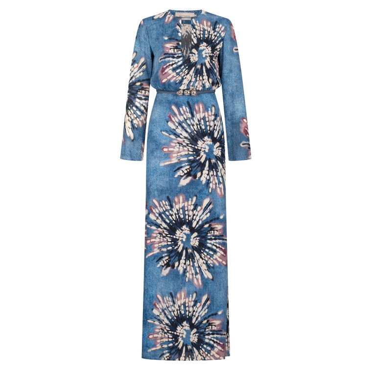 Ravenna Long Sleeve Maxi Dress image number null