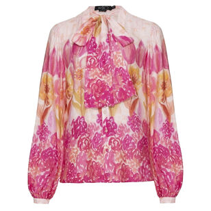 Sintra Long Sleeve Flower Shirt
