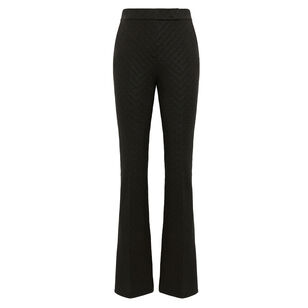 Sparkling Emotions Flared Floral Sequin Pants