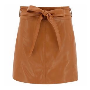Courtney Vegan Leather Skirt