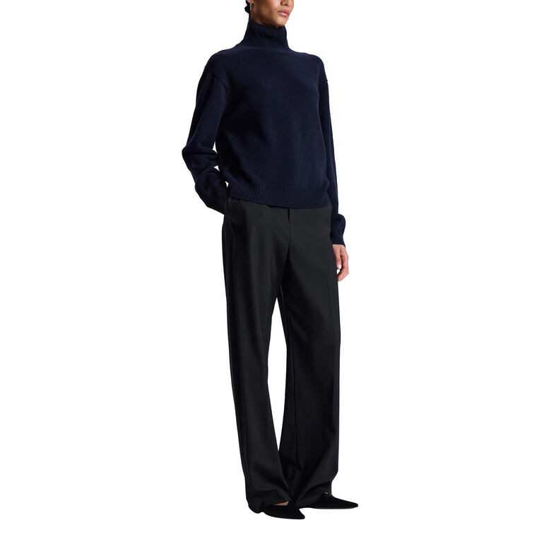 Teddy Cashmere Turtleneck Sweater image number null