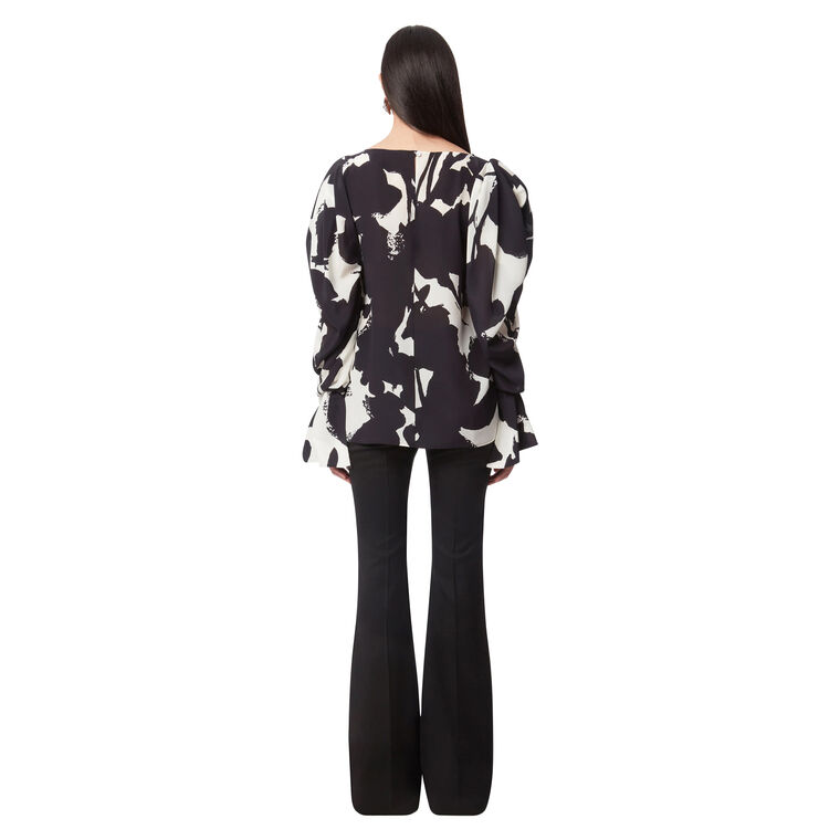Blouse With Puff Sleeves image number null