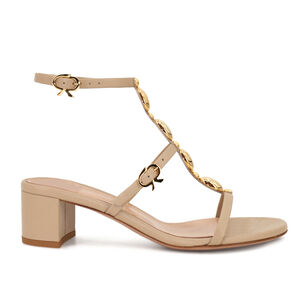 Shanti Embellished Block Heel Sandal